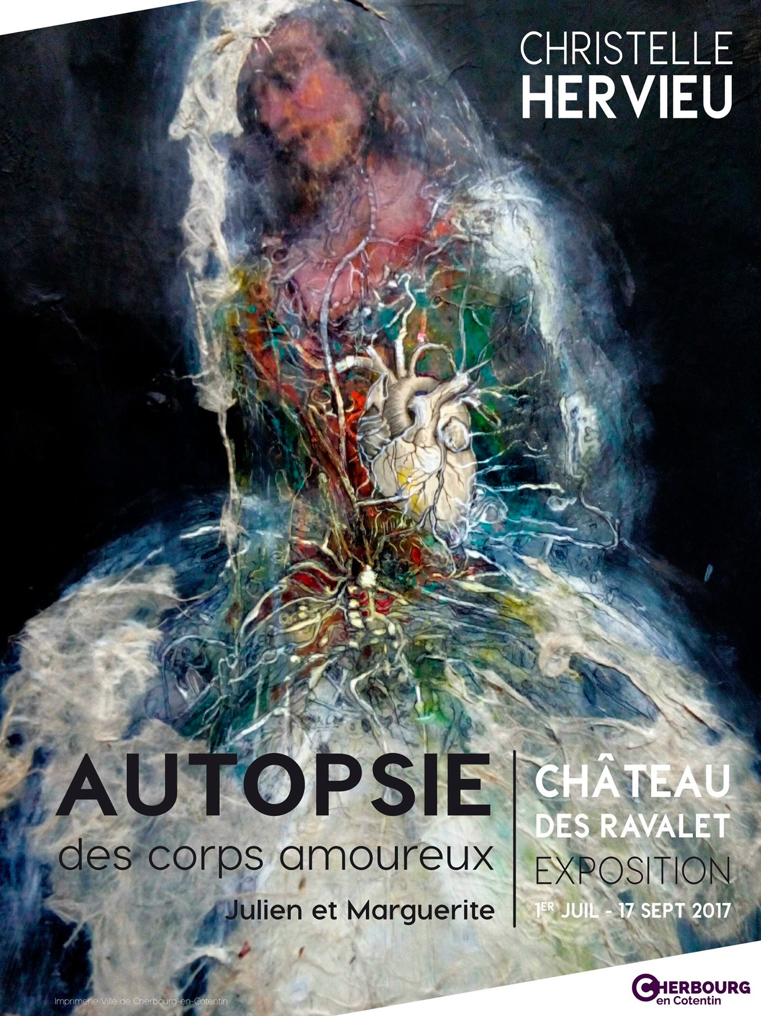 Exposition Autopsie des corps amoureux - Château des Ravalets